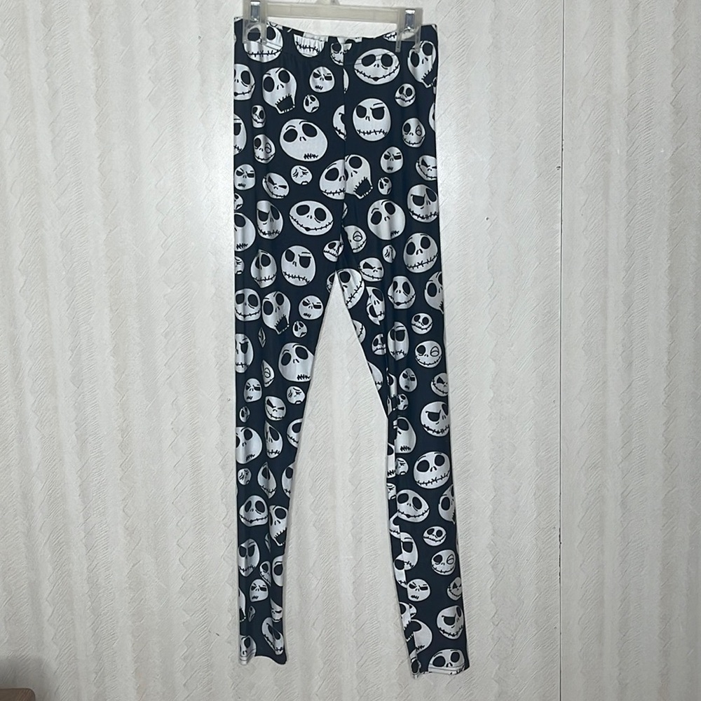 ❤️ 🆕 ONLINE LEGGING STORE Scary Pants Size M - Picture 2 of 5